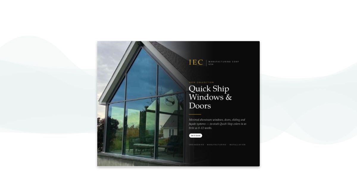 Quick Ship Windows and Doors cover